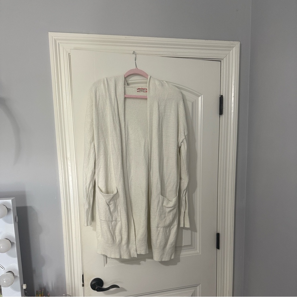 Altar'd State Ivory Cardigan Sweater